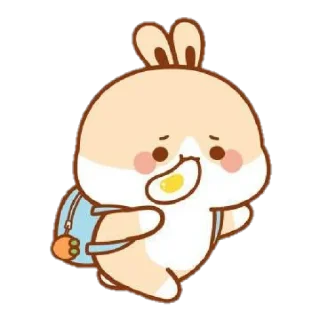 🐰 emoji ᵇᵘⁿⁿʸˢ ᵏᵃʷᵃⁱⁱ✿᭄ @stickersdaManu Telegram sticker 15 of 120