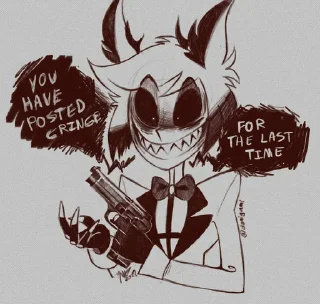 🔫 emoji Alastor’s gun Telegram sticker 15 of 23