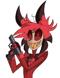 🔫 emoji Alastor’s gun Telegram sticker 22 of 23