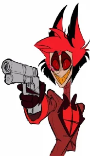 🔫 emoji Alastor’s gun Telegram sticker 12 of 23