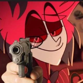 🔫 emoji Alastor’s gun Telegram sticker 16 of 23