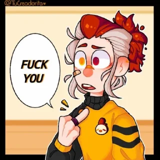 🖕 emoji Stickers de los Compas Telegram sticker 11 of 120