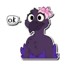 😐 emoji Lily Telegram sticker 8 of 66