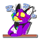 😴 emoji Phantom Telegram sticker 9 of 50