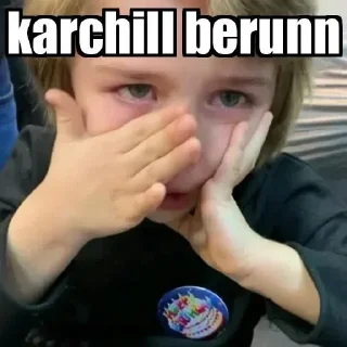 🥲 emoji Baby's malayalam @sticker_pack_channel — @stckrRobot Telegram sticker 23 of 90