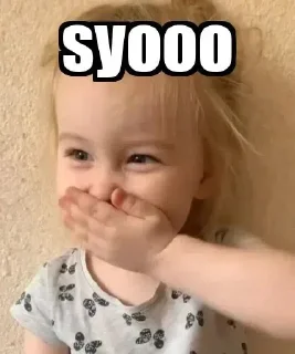 🙈 emoji Baby's malayalam @sticker_pack_channel — @stckrRobot Telegram sticker 21 of 90