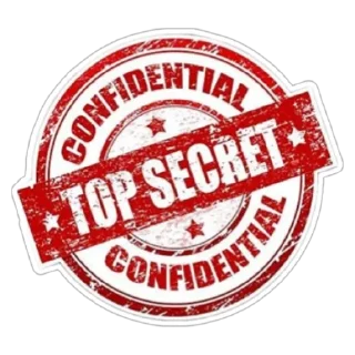 ❤️ emoji Top Secret Telegram sticker 5 of 8