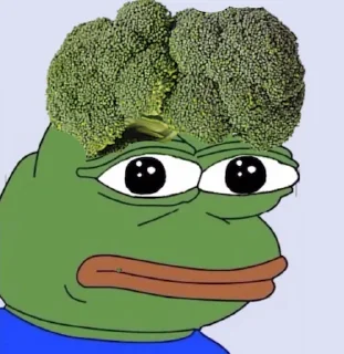 🥦 emoji no cap Telegram sticker 12 of 25