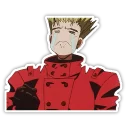 😭 emoji Trigun Telegram sticker 16 of 20