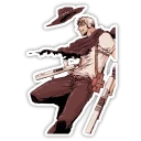 😬 emoji Trigun Telegram sticker 12 of 20