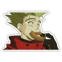 😊 emoji Trigun Telegram sticker 9 of 20