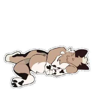 😵 emoji ✨ KitCat ✨ stickers Telegram sticker 3 of 8
