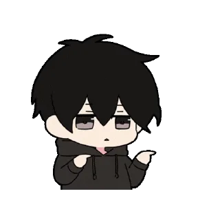 😊 emoji Low tension couple sticker animated @kal_pc Telegram sticker 21 of 24