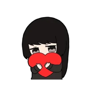 😊 emoji Low tension couple sticker animated @kal_pc Telegram sticker 6 of 24