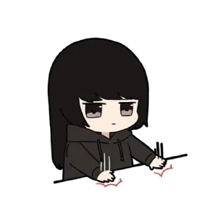 😊 emoji Low tension couple sticker animated @kal_pc Telegram sticker 10 of 24