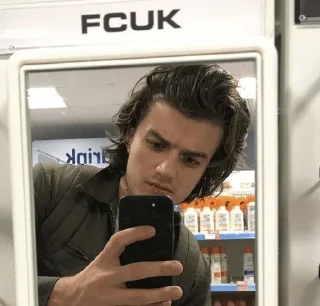 Sticker from Joe Keery(Mimi)