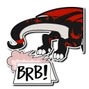 💨 emoji Drake Telegram sticker 10 of 26