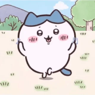 😊 emoji Chiikawa GIF 1 Telegram sticker 6 of 20