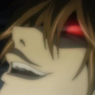 😂 emoji Death Note Telegram sticker 15 of 78