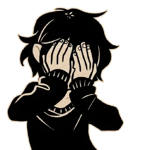🫣 emoji Shitpost (Joel's stickers don't use) Telegram sticker 9 of 40