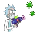 🦠 emoji Rick and Morty @Besthemes Telegram sticker 16 of 75