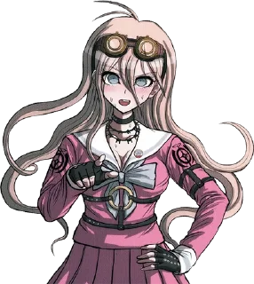 🥵 emoji Miu Iruma - Danganronpa V3 Killing Harmony Telegram sticker 7 of 92
