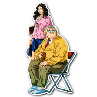 👨‍👧 emoji Slam Dunk Telegram sticker 19 of 39