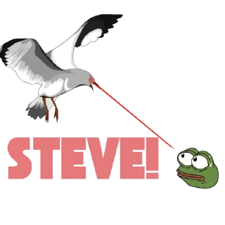 Sticker from Steve