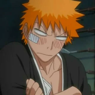 😐 emoji ICHIGO Telegram sticker 7 of 18