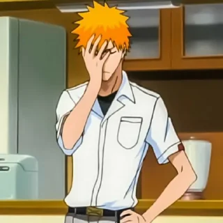 🤦‍♂️ emoji ICHIGO Telegram sticker 16 of 18