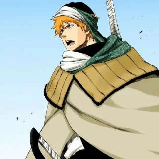 🎭 emoji Kurosaki Ichigo[@seupaiconfia] Telegram sticker 16 of 75