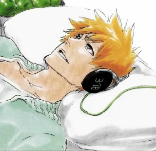 🎭 emoji Kurosaki Ichigo[@seupaiconfia] Telegram sticker 23 of 75