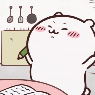 😊 emoji Chiikawa Sticker Set Telegram sticker 7 of 28