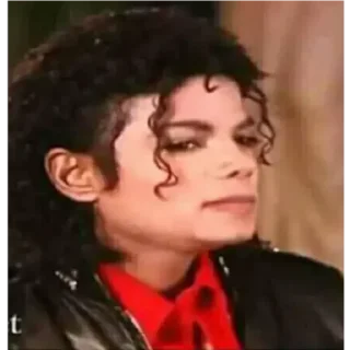 🧐 emoji Michael Jackson Telegram sticker 9 of 100