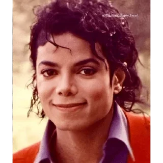 😊 emoji Michael Jackson Telegram sticker 8 of 100