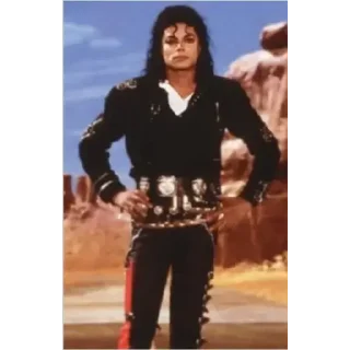 😒 emoji Michael Jackson Telegram sticker 5 of 100
