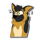 😨 emoji Nero Telegram sticker 12 of 21