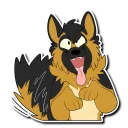 😃 emoji Nero Telegram sticker 13 of 21