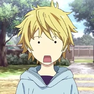 😨 emoji Haruki - Noragami @Blue_rose_sword Telegram sticker 9 of 75