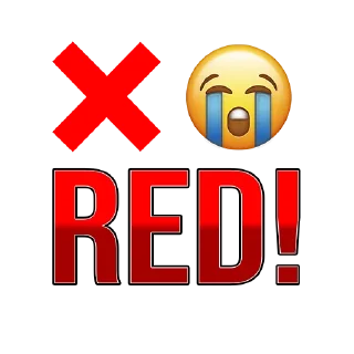 ❌ emoji Full Tips Telegram sticker 11 of 22