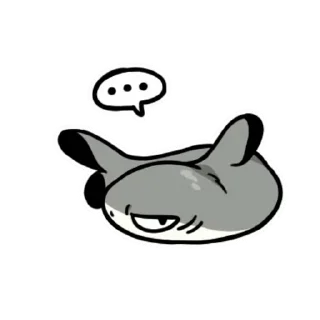 😊 emoji Sharkitty鯊貓 調皮搗蛋動態貼圖 @kal_pc Telegram sticker 4 of 24