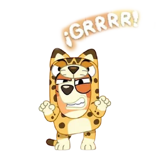 Sticker from Bluey