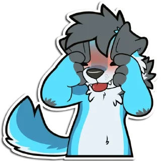 Sticker from Bluey