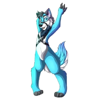 👋 emoji Bluey Telegram sticker 14 of 53