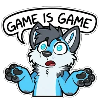 🤷‍♂️ emoji Bluey Telegram sticker 5 of 53