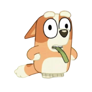 😑 emoji Bluey Telegram sticker 9 of 120
