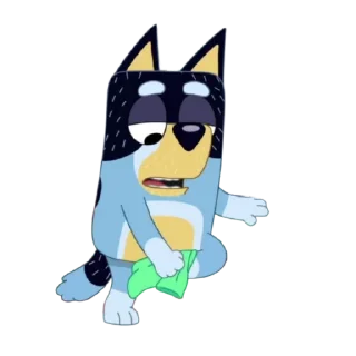 🙄 emoji Bluey Telegram sticker 15 of 120
