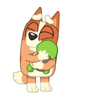 🫂 emoji Bluey Telegram sticker 24 of 120