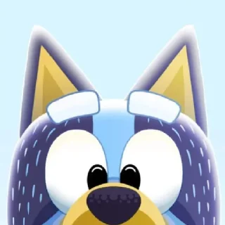 Sticker from Bluey