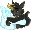 💖 emoji Ashkii / Ashley Telegram sticker 4 of 50